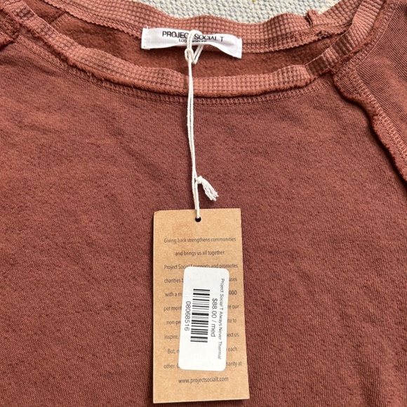 Project Social T Rust Sweatshirt - Picture 2 of 6